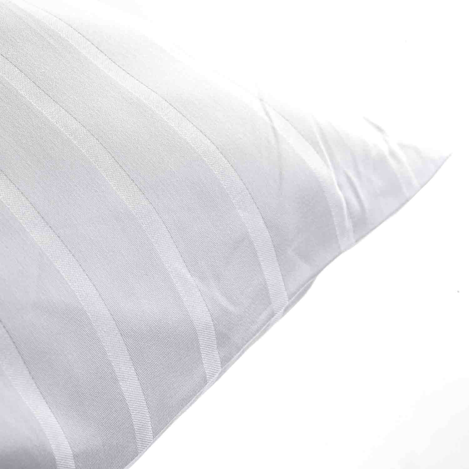 Satin-Bettwäsche, 80% Baumwolle 20% Polyester, mit Wechselstreifen 60/80cm
